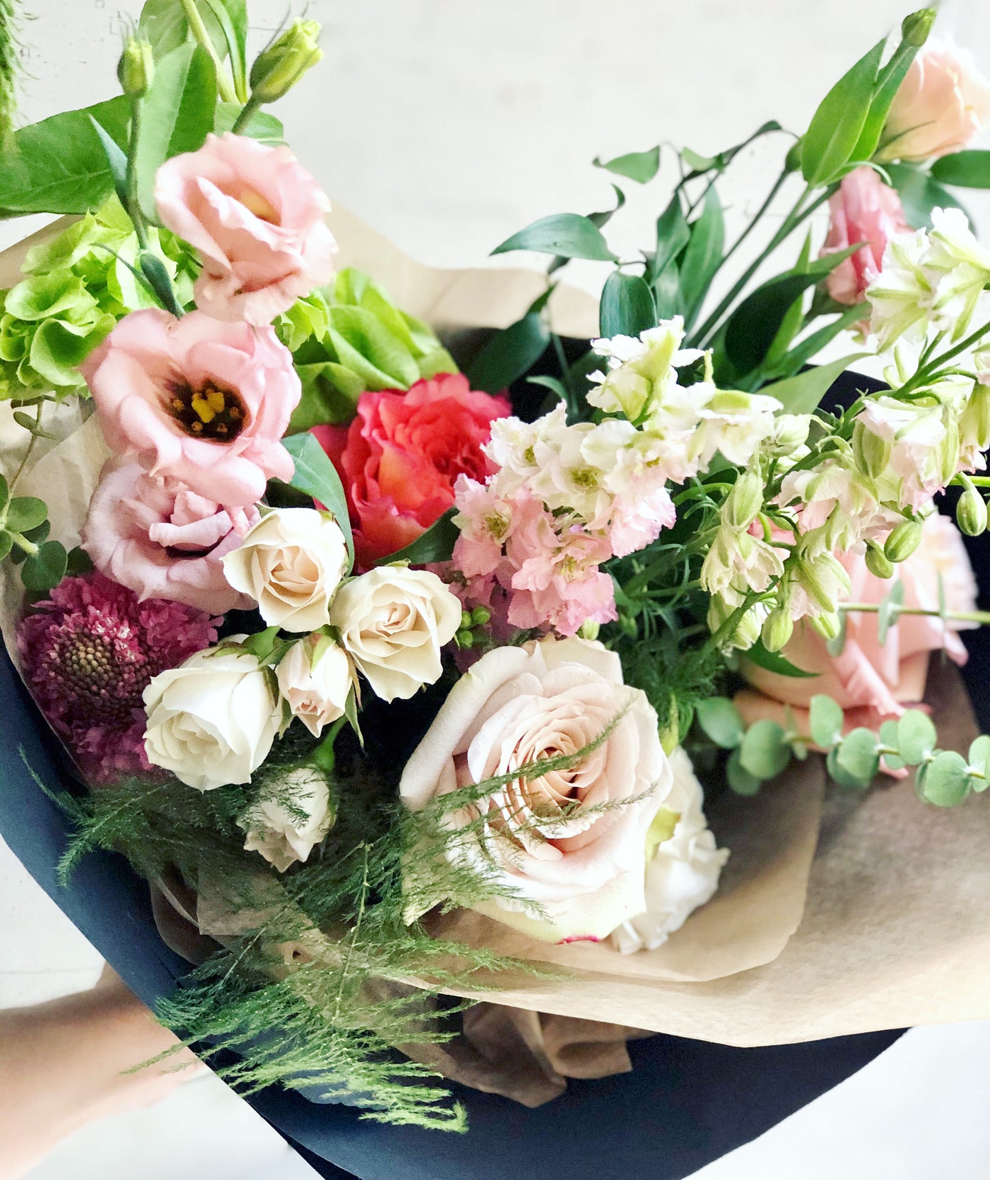 Wrapped Bouquet – Loose Leaf Florist, Austin TX